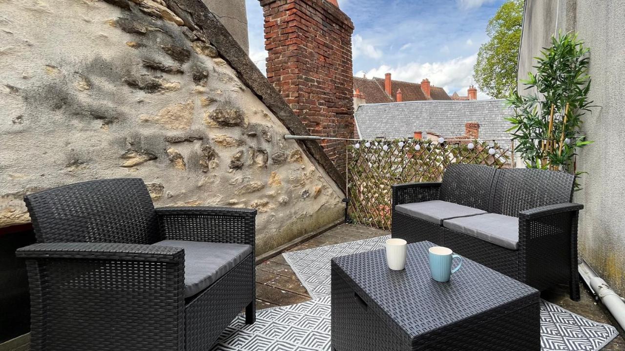 L'Artiste En Duplex Apartment Nevers Exterior foto
